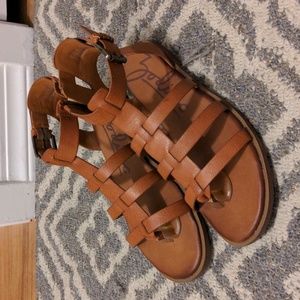 Zodiac Leather Sandals